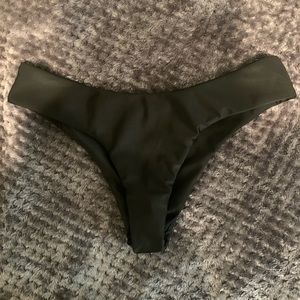 Black bikini bottom